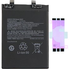 Yedcom Xiaomi Redmi K50 BM5F Batarya Pil Telefon Batarayası Pil Bandı Beraber