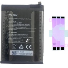 Yedcom Omix X5 Batarya Pil Telefon Batarayası Pil Bandı Beraber