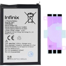 Yedcom Infinix Hote 8 Bl 49FX Batarya Pil Telefon Batarayası Pil Bandı Beraber