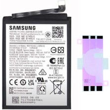 Yedcom Samsung A04 A045F Batarya Pil Telefon Batarayası Pil Bandı Beraber