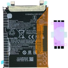 Yedcom Xiaomi Poco F5 BP4K Batarya Pil Telefon Batarayası Pil Bandı Beraber