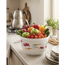 Üçsan Yuvarlak Saklama Kabı - Meyve & Sebze, Gıda