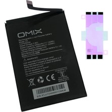 Yedcom Omix X3  Batarya Pil Telefon Batarayası Pil Bandı Beraber