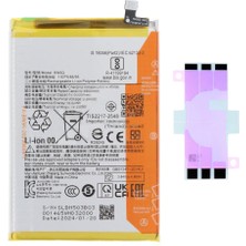 Yedcom Xiaomi Redmi 13C BN5Q Batarya Pil Telefon Batarayası Pil Bandı Beraber