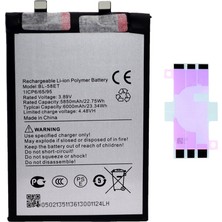 Yedcom Tecno Pova 5 BL-58ET Batarya Pil Telefon Batarayası Pil Bandı Beraber