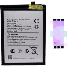 Yedcom Tecno Camon 20 Pro BL-49OT Batarya Pil Telefon Batarayası Pil Bandı Beraber