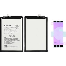 Yedcom Infinix Smart 9 BL-58BX Batarya Pil Telefon Batarayası Pil Bandı Beraber