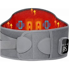 Zenvia Isıtmalı Titreşimli Bel Masaj Kemeri 3 Kademeli Sıcaklık Ayarlı Kablosuz Tasarım Znv-Tcndym