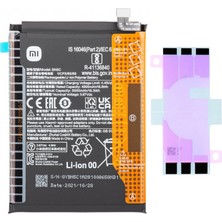 Yedcom Xiaomi Poco M4 Pro 5g BN5C Batarya Pil Telefon Batarayası Pil Bandı Beraber