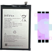 Yedcom Infinix Note 7 BL-49GX Batarya Pil Telefon Batarayası Pil Bandı Beraber