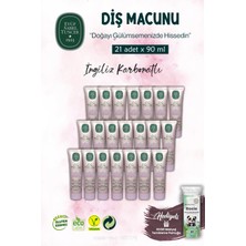 Eyüp Sabri Tuncer 21 Adet Diş Macunu 90 Ml, Ingiliz Karbonatı ve Rosıe