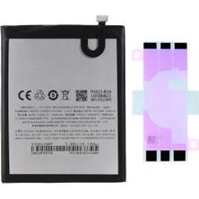 Yedcom Meizu M5 Note BA621 Batarya Pil Telefon Batarayası Pil Bandı Beraber