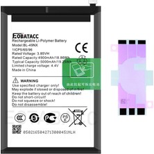 Yedcom Infinix Hot 40i BL-49NX Batarya Pil Telefon Batarayası Pil Bandı Beraber