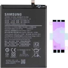 Yedcom Samsung A10S A107F Batarya Pil Telefon Batarayası Pil Bandı Beraber