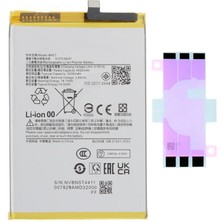 Yedcom Xiaomi Redmi 13 BN5T Batarya Pil Telefon Batarayası Pil Bandı Beraber