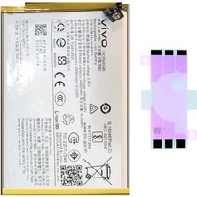 Yedcom Vivo Y18 BA33 Batarya Pil Telefon Batarayası Pil Bandı Beraber