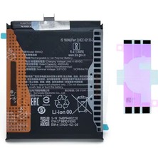 Yedcom Xiaomi Redmi K30 Ultra BM4Q Batarya Pil Telefon Batarayası Pil Bandı Beraber