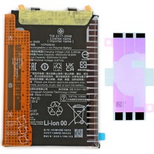 Yedcom Xiaomi Poco X4 Pro BN5E Batarya Pil Telefon Batarayası Pil Bandı Beraber