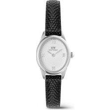 Daniel Wellington Ophelia Mini Black Lizard White Guilloché S DW00600887 Kol Saati