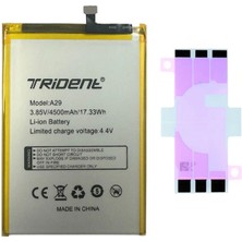 Yedcom Trident A29  Batarya Pil Telefon Batarayası Pil Bandı Beraber