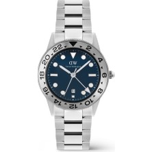 Daniel Wellington Iconic Gmt Link Brushed Bezel S DW00600922 Kol Saati