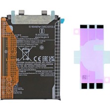 Yedcom Xiaomi Mi 13 Lite BP4E Batarya Pil Telefon Batarayası Pil Bandı Beraber