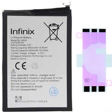 Yedcom Infinix Note 11 BL-49GX Batarya Pil Telefon Batarayası Pil Bandı Beraber