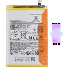 Yedcom Xiaomi Poco M6 BN5Q Batarya Pil Telefon Batarayası Pil Bandı Beraber