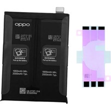 Yedcom Oppo Reno 4 Pro BLP787 Batarya Pil Telefon Batarayası Pil Bandı Beraber