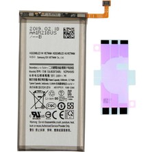 Yedcom Samsung S10 G973  Batarya Pil Telefon Batarayası Pil Bandı Beraber