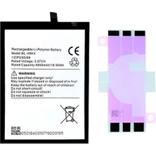 Yedcom Infinix Note 12 BL-49KX Batarya Pil Telefon Batarayası Pil Bandı Beraber