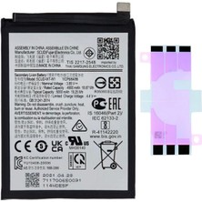 Yedcom Samsung A14 A145F Batarya Pil Telefon Batarayası Pil Bandı Beraber