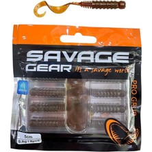 Savage Gear Pro Grub 5cm 0.8gr Lrf Silikon Yem 8 Adet Motoroil