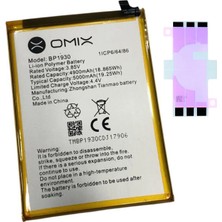 Yedcom Omix X700 BP1930 Batarya Pil Telefon Batarayası Pil Bandı Beraber