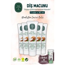 Eyüp Sabri Tuncer 5 Adet Hindistan Cevizi Özlü Diş Macunu 90 ml ve Rosıe
