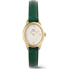 Daniel Wellington Ophelia Mini Green Lizard White Guilloché G DW00600892 Kol Saati