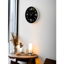 Çetiner Group 36 cm Modern Dekoratif Duvar Saati