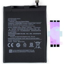 Yedcom Xiaomi Redmi Note 7 BN4A Batarya Pil Telefon Batarayası Pil Bandı Beraber