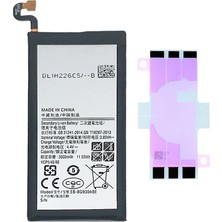 Yedcom Samsung G930 S7  Batarya Pil Telefon Batarayası Pil Bandı Beraber