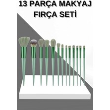 OEMTR 13 Parça Makyaj Fırça Seti Far Fırçası Allık Fırçası Yumuşak Uçlu
