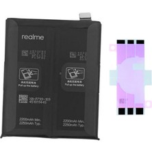 Yedcom Realme 7 Pro BLP799 Batarya Pil Telefon Batarayası Pil Bandı Beraber