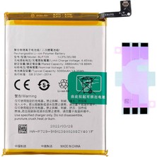 Yedcom Realme C21Y BLP729 Batarya Pil Telefon Batarayası Pil Bandı Beraber