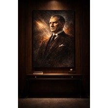 Artease Atatürk Portresi Kanvas Tablo