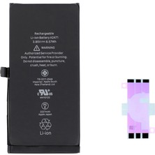 Yedcom IPhone 12 Mini Uyumlu Batarya Pil Telefon Batarayası Pil Bandı Beraber