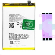 Yedcom Oppo A17 BLP915 Batarya Pil Telefon Batarayası Pil Bandı Beraber