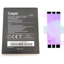 Yedcom Casper Via G1 Batarya Pil Telefon Batarayası Pil Bandı Beraber