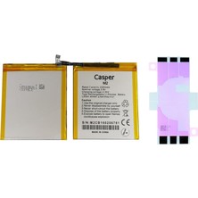 Yedcom Casper Via M2 Batarya Pil Telefon Batarayası Pil Bandı Beraber
