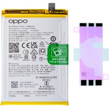 Yedcom Oppo A53S BLP805 Batarya Pil Telefon Batarayası Pil Bandı Beraber