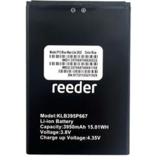 Yedcom Reeder P13 Blue Max Lite 2022  Batarya Pil Telefon Batarayası Pil Bandı Beraber