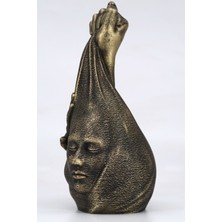 Hunga Dekoratif Biblo Modern Heykel – Salon Ofis Masa Üstü Aksesuar